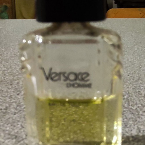 Versace L'Homme Men Eau De Toilette used, rare miniature (Version 1984)