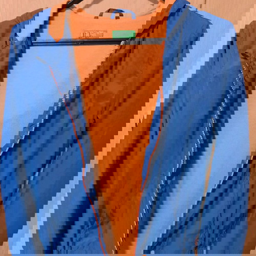 Αντιανεμικό μπουφάν United Colors Of Benetton μεταχειρισμένο, μπλε, 10-11 ετών