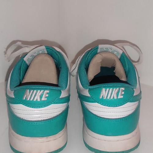 Nike Dunk Low Retro Clear Jade sneakers size 41 used, leather