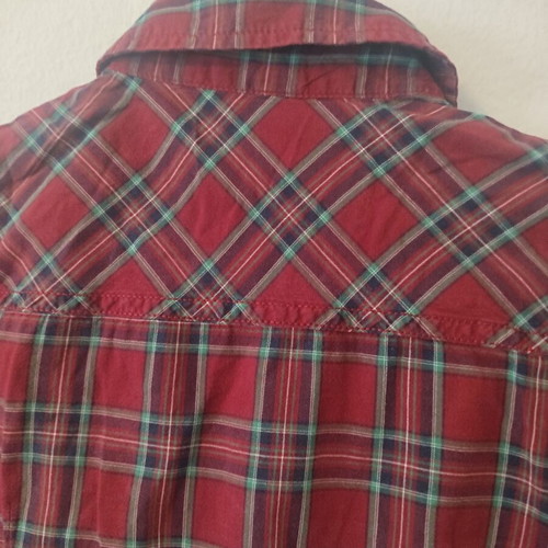 Benetton Checked Shirt For Girls Like New, Multicolor