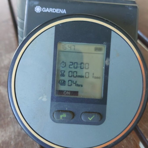 Gardena Water Control Flex Digital Battery Irrigation Timer used