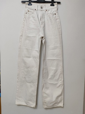 H&M White Wide Leg Women's Jeans like new, size XXS 32
