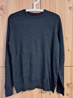 Funky Buddha men's cotton shirt like new, gray, size M