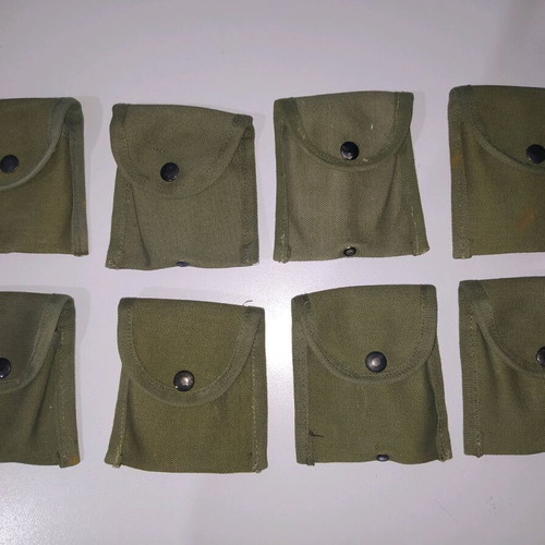 Military canteens and holders for gear, bandages, compass new