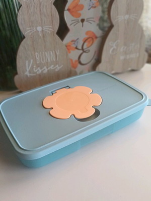Tupperware baby wipes case new