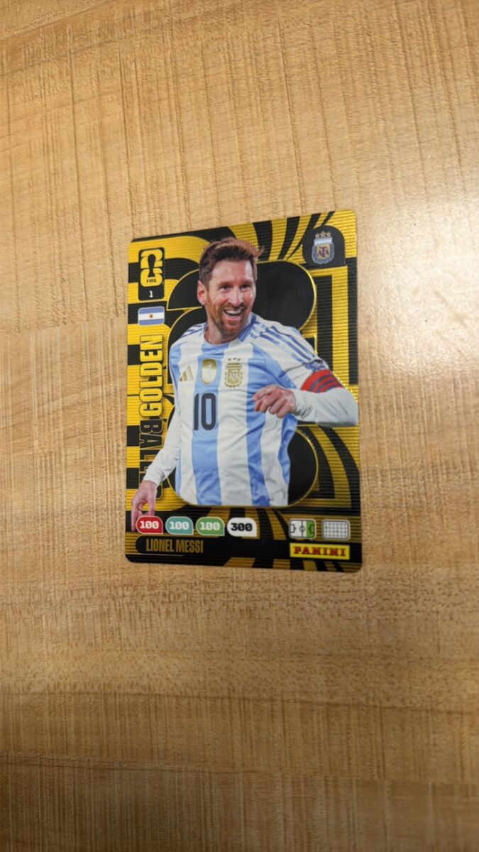 Lionel Messi Golden Baller Panini… - € 20,00 - Vendora.cy