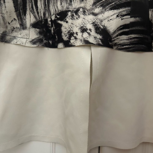 ZARA top black and white size S like new