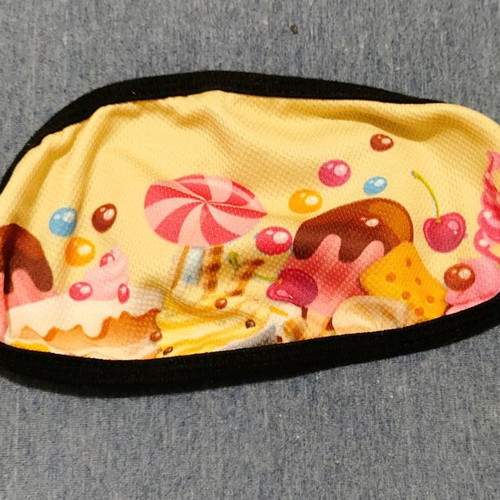 Fabric masks used, pack of 6