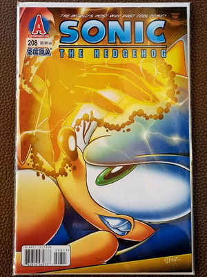 Sonic The Hedgehog Comic Book #208 καινούργιο, Μάρτιος 2010