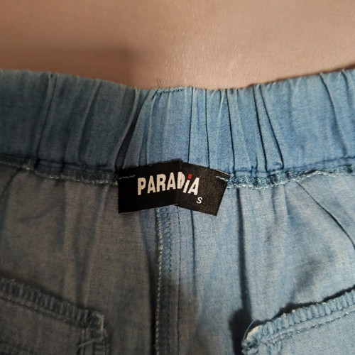 Balloon pants Paranoia used, size small, blue cotton fabric