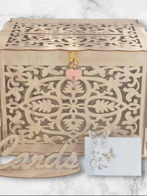 Wedding or Baptism Table Set new with box and cards