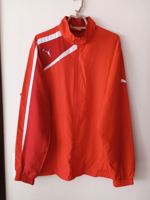 Puma red sports jacket XL used with minor defects