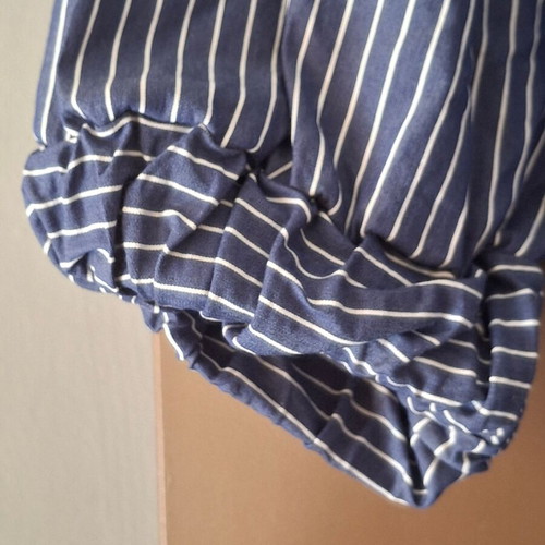 Zara women's summer dress like new, blue white striped