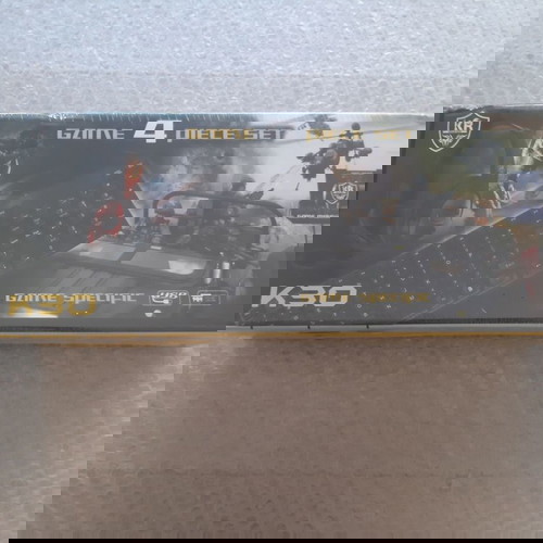 KR Game Set K30 Σετ Gaming Πληκτρολόγιο & Ποντίκι σε κοκκινο χρωμα red κοκκινο σφραγισμενο