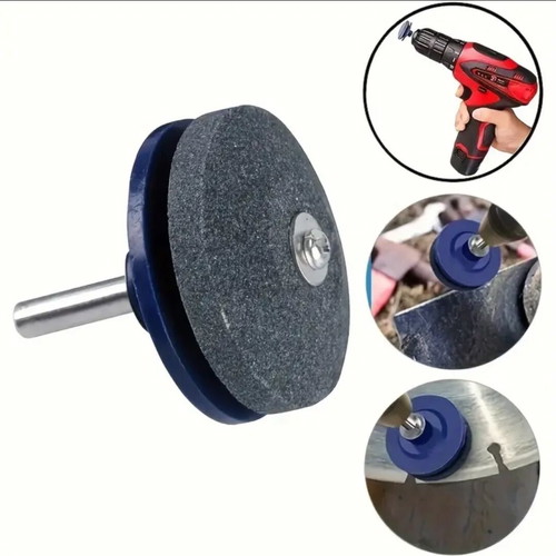 Drill sharpener new for lawnmower blades and metal blades