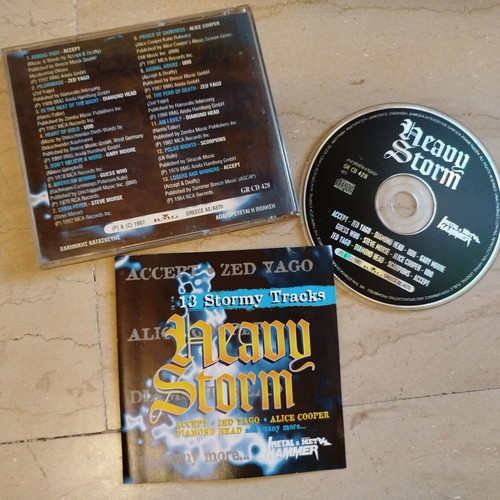 Heavy Storm and Best of Black '97 CD used, pack of 3