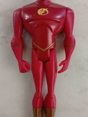The Flash action figure from Justice League Unlimited Mattel 2003
