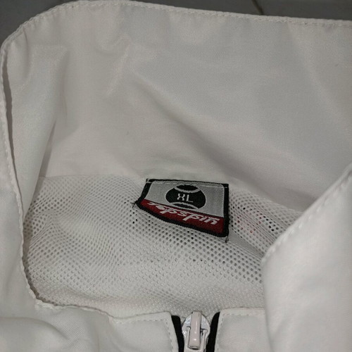 Topspin men's sports jacket black and white size XL like new
