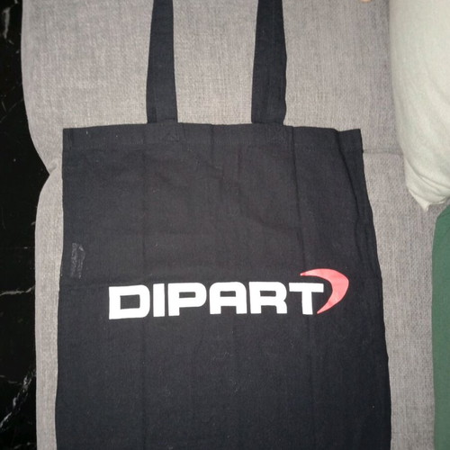 Tote bag black 100% cotton like new