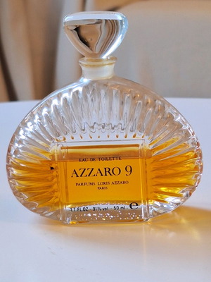 Azzaro 9 Eau de toilette 50 ml με πάνω από 50% υγρό σε γυάλινο μπουκάλι