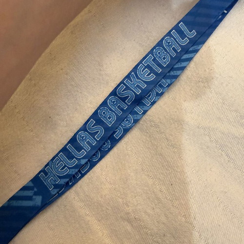Hellas Basketball Neck Lanyard new, official product, blue