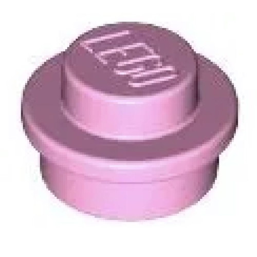 LEGO Pink Round 1x1 Plates like new, pack of 15 pieces