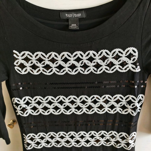 White House Black Market dress black, like new, size XXS