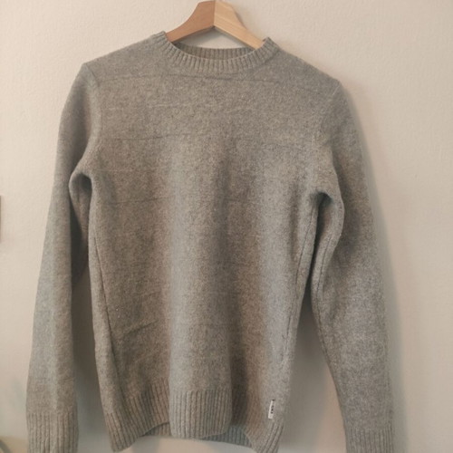 Edwin light gray men's sweater size S like new