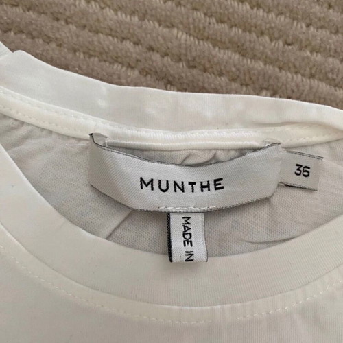 White Munthe short-sleeve T-shirt new, size 36