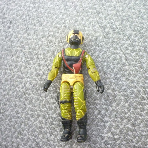 Python Copperhead v2 φιγούρα GIJOE Cobra 1989 μεταχειρισμένη με σπασμένο μέρος