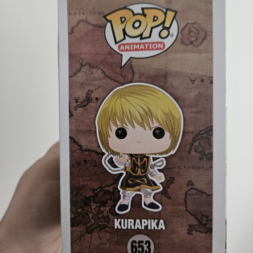 Kurapika #653 Funko Pop used with box damage