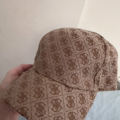 Guess jockey cap, brown, one size