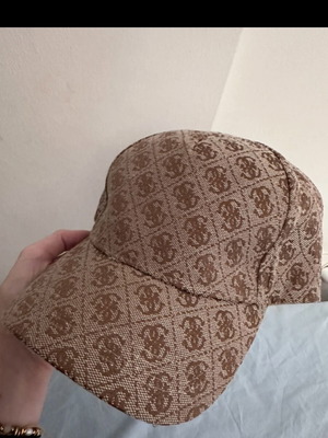 Guess jockey cap, brown, one size