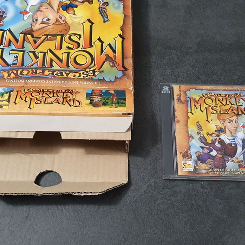 Escape from Monkey Island Big Box PC game 2000