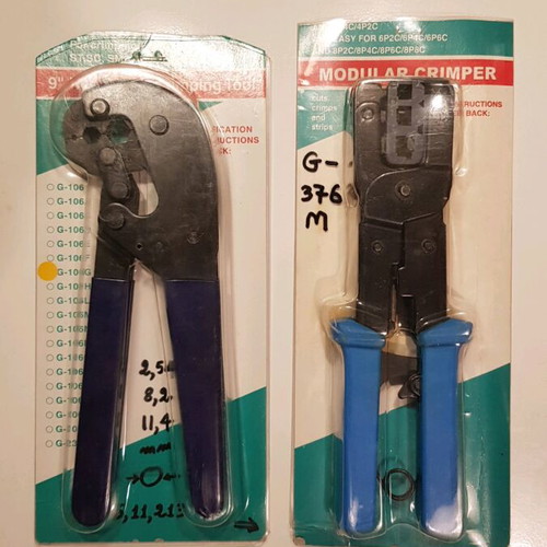Bit set and crimps used