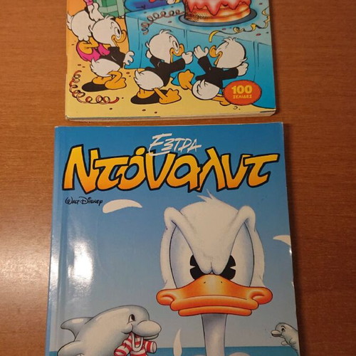 Donald Duck and Mickey Mouse comic pack like new