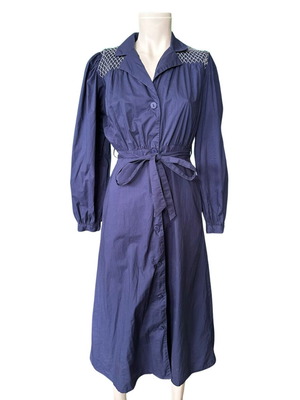 Résumé Klaudia Dress with Belt and Pockets like new, size S, blue