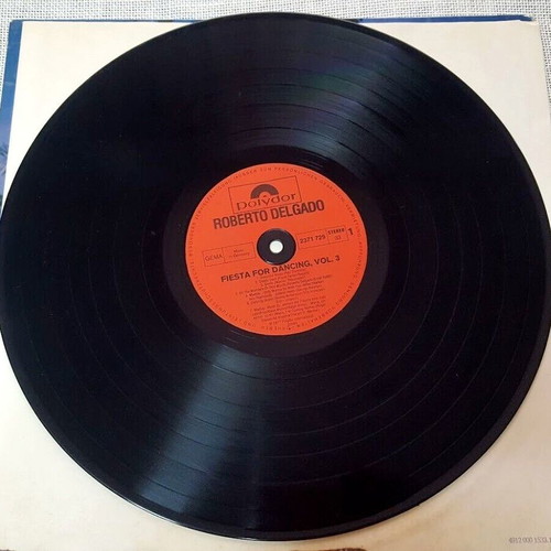 Roberto Delgado Fiesta For Dancing Vol. 3 LP used, pop