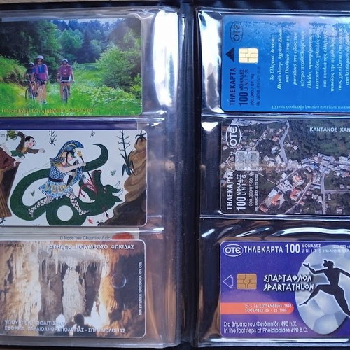 Phone cards set of 36, 1997-1998 period, album 4
