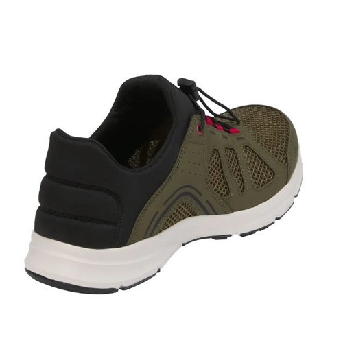 Men's athletic shoes size 45 new, khaki and black