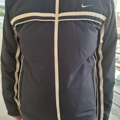 Nike reversible jacket used, size S, black and beige