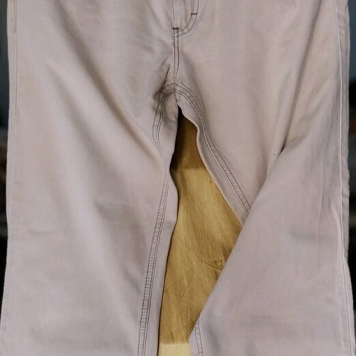 Americanino women's cotton pants used, size 32, beige
