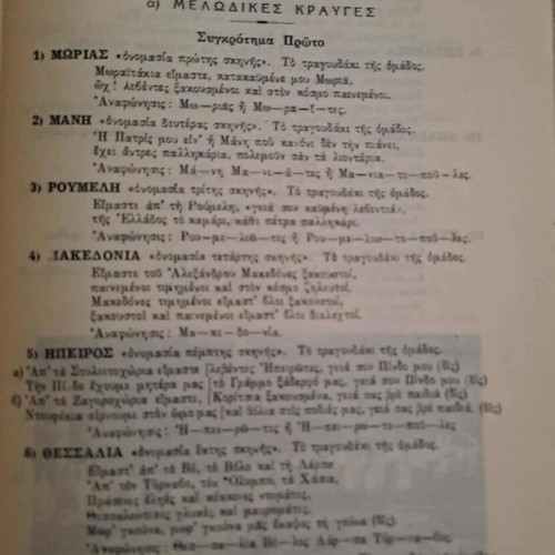 Ethnika Lavara used, Th. Papaspiropoulou, Athens 1949