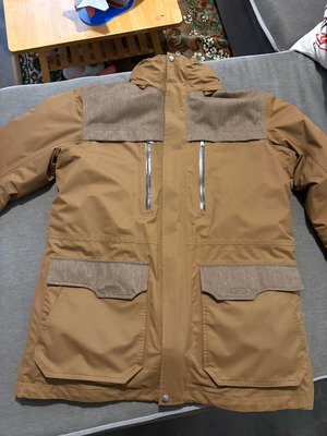 Aigle XL waterproof windproof jacket like new, beige
