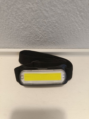 Led headlamp with USB Type-C rechargeable port and extra strap