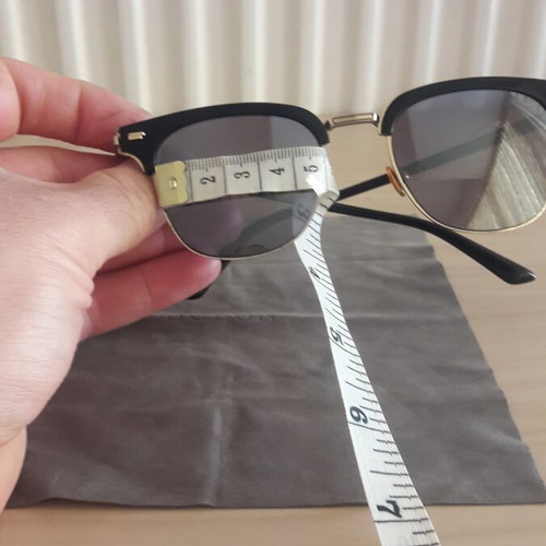 Bolon 6027 D11 Clubmaster sunglasses, black and gold