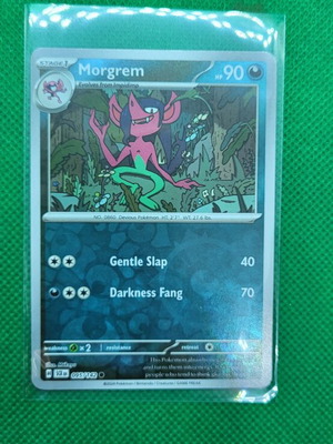 Morgrem 095/142 Reverse Holo Common Stellar Crown Pokemon καινούργιο