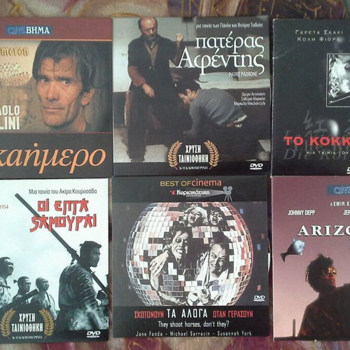 DVD movies like new, set of 6