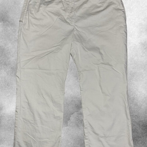 Nike Beige Cropped Pants Like New, Lightweight Summer Fit