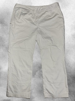 Nike Beige Cropped Pants Like New, Lightweight Summer Fit